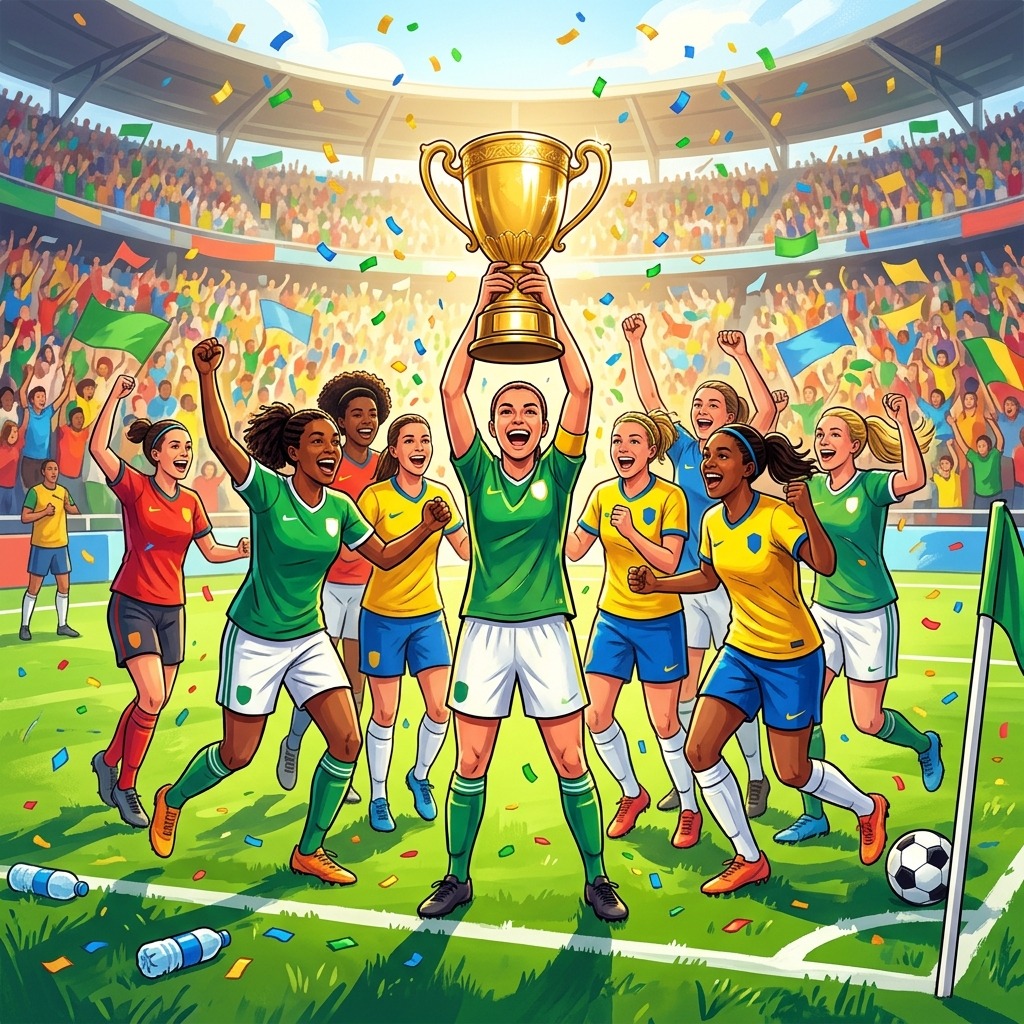 Logo Copa Ouro Feminina da CONCACAF