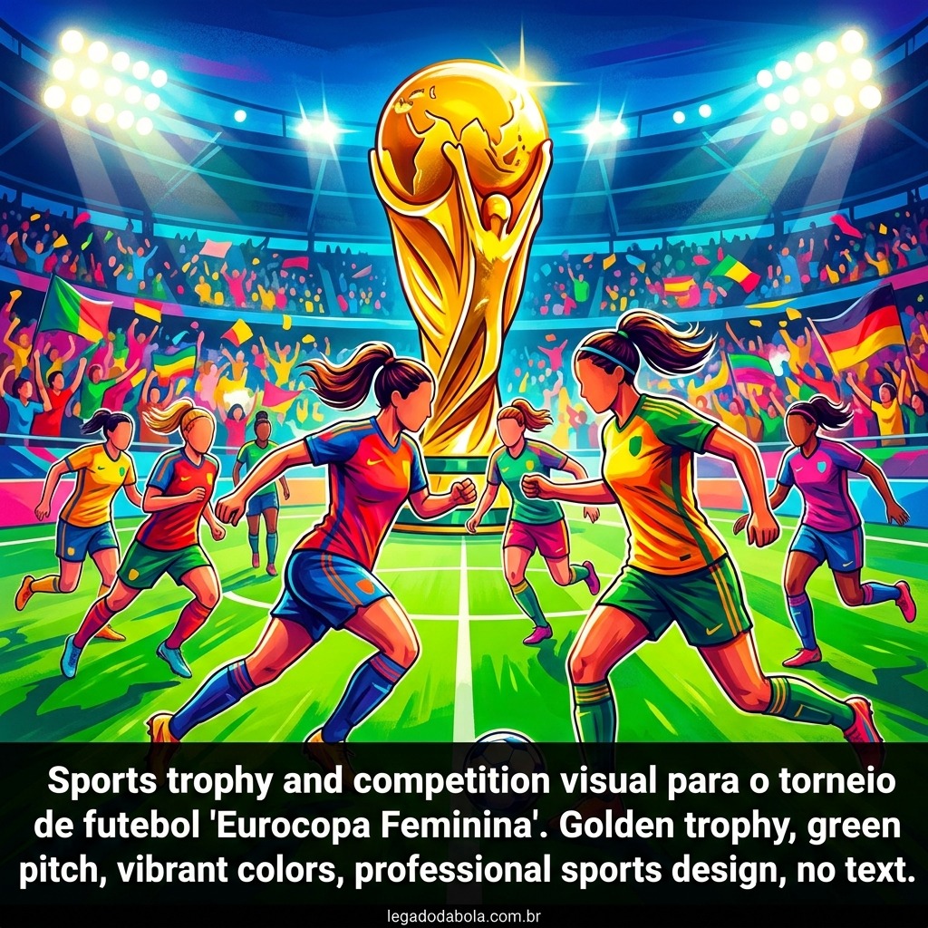 Logo Campeonato Europeu Feminino de Futebol