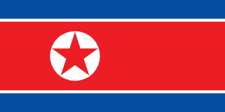 Bandeira Coreia do Norte