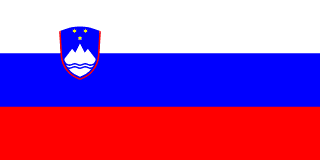 Bandeira Eslovênia
