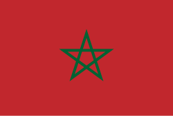 Bandeira Seleção Marroquina de Futebol