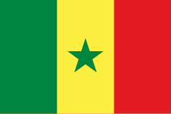 Bandeira Seleção Senegalesa de Futebol