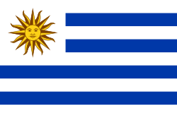 Bandeira Seleção Uruguaia de Futebol