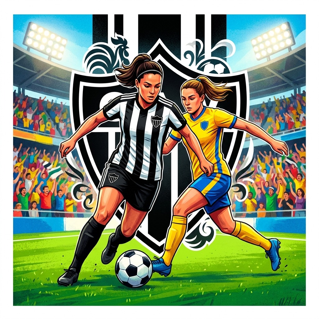 Escudo Atlético Mineiro Feminino