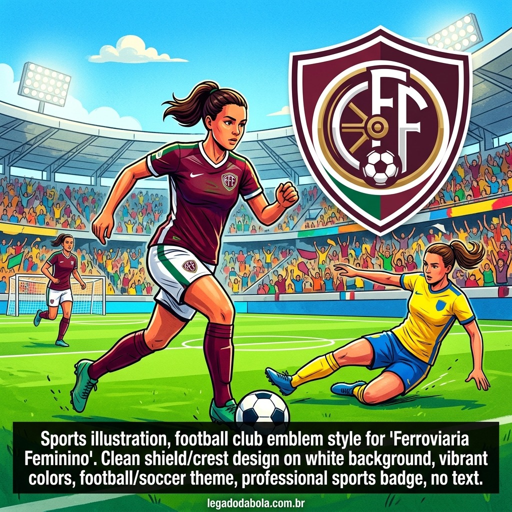 Escudo Ferroviaria Feminino