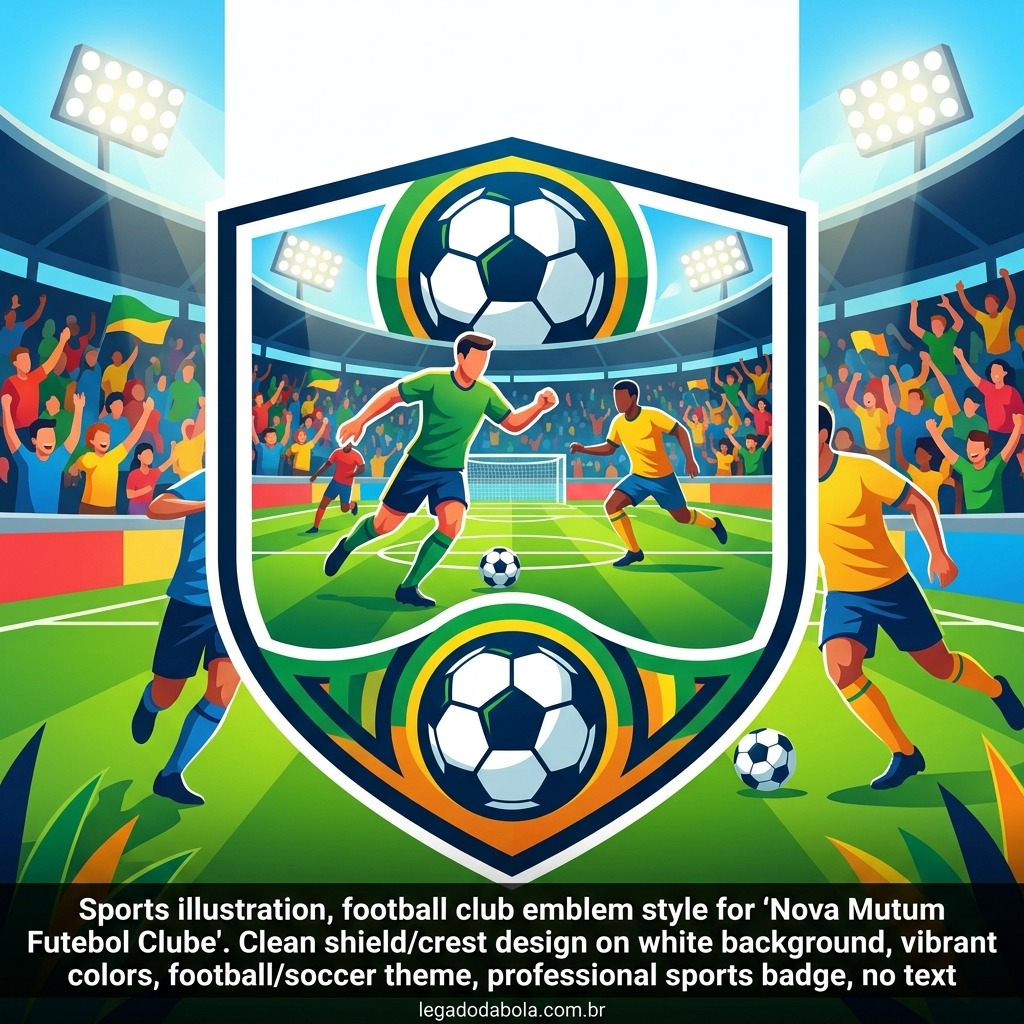 Escudo Nova Mutum Futebol Clube
